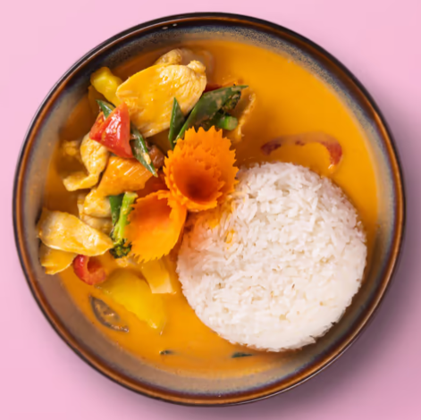 Hähnchen Curry (scharf)