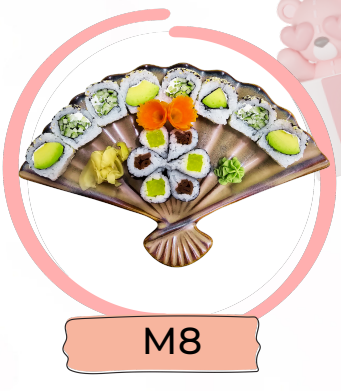 Vegan Maki Platte