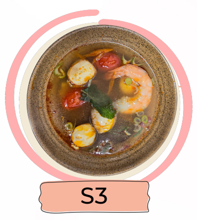 Tom Yum Suppe (scharf)